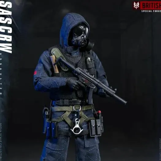 DAMTOYS PES001 1/12 Pocket Elite Series SAS CRW Assaulter Action Figure Stone Statue
