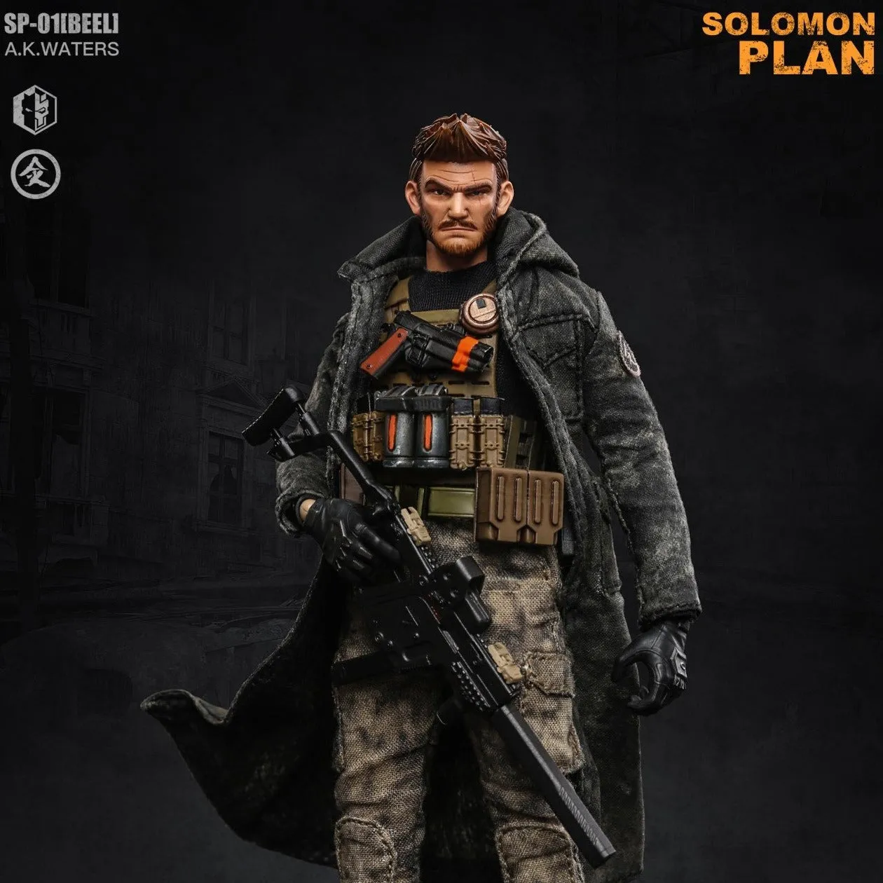 International Brand Manga Figure DAMTOYS SOLOMON IN PLAN BEEL Deluxe Edition 1/12