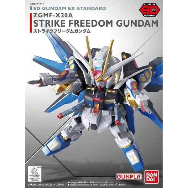 Bandai Hobby SD-EX Standard #006 Strike Freedom Gundam User Experience