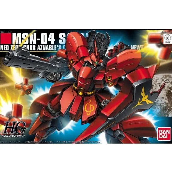 [Backorder] Bandai Hobby HGUC 1/144 #88 Sazabi "Char's Counterattack" (5058889) Galaxy Types