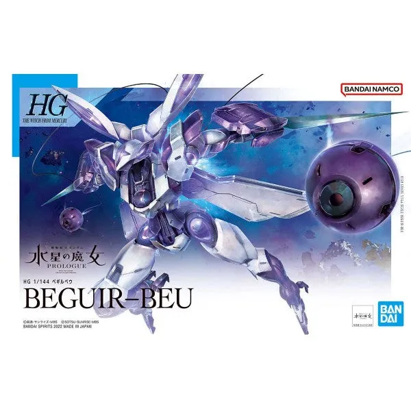 Weather Resistant Wildlife Conservation [Backorder] Bandai Hobby HG 1/144 #02 BEGUIR-BEU 'The Witch from Mercury' (5062166)