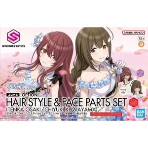 Congratulations Get Degree Earn [Backorder] Bandai Hobby 30MS OPTION HAIR STYLE & FACE PARTS SET (TENKA OSAKI/CHIYUKI KUWAYAMA)