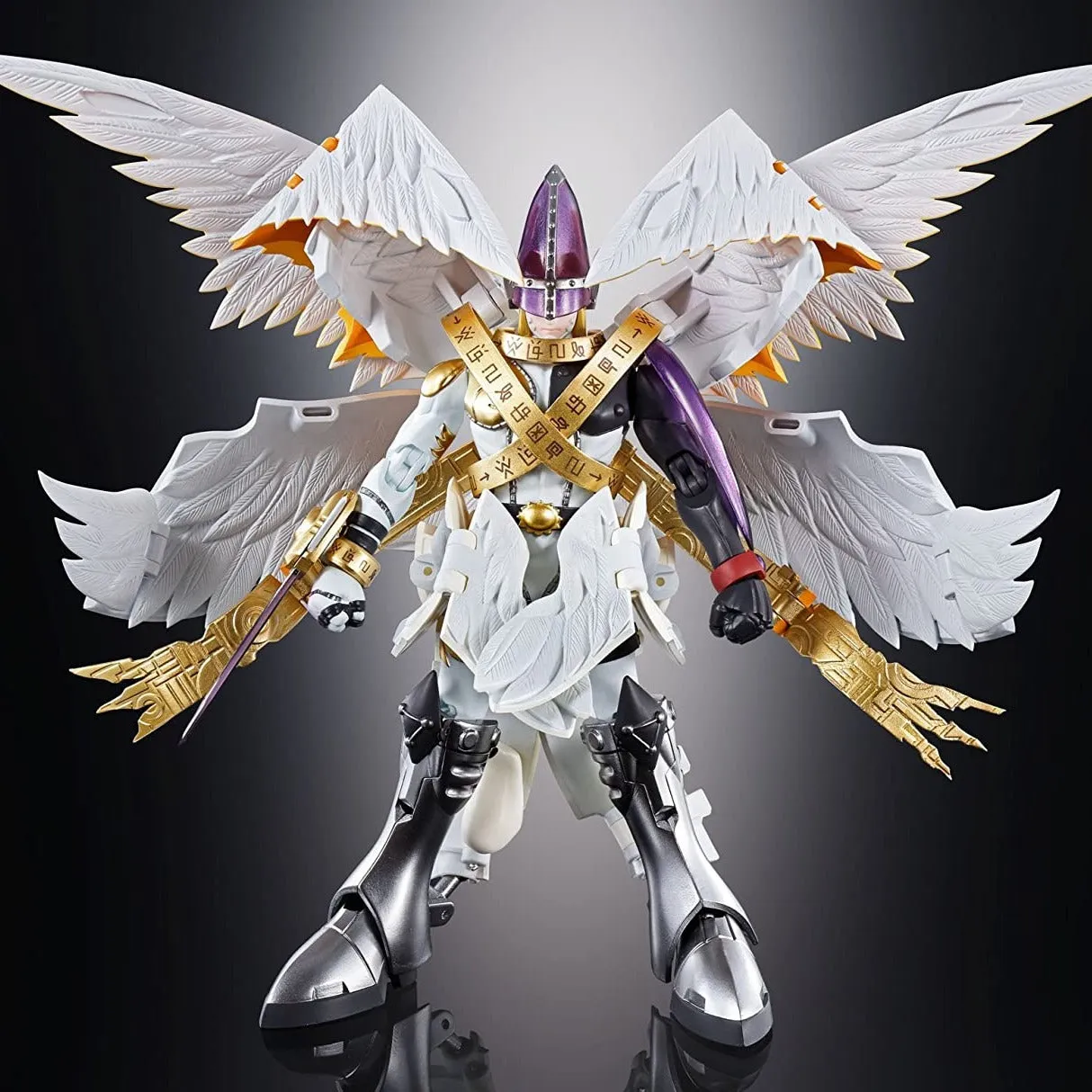 Digivolving Spirits 07 Holy Angemon Digimon Action Figure Vinyl Statue Static Model