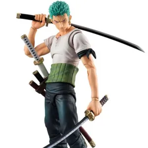 Asian Zen MegaHouse Variable Action Heroes One Piece ZORO PAST BLUE
