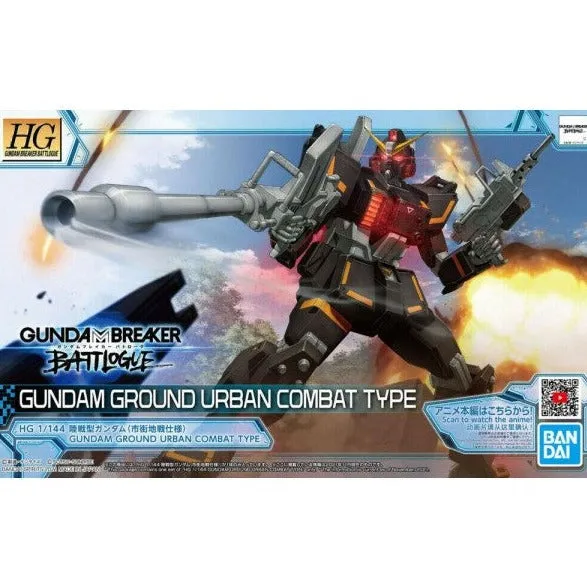 Bandai Hobby HG Battlogue 1/144 #07 Gundam Ground Urban Combat Type "Gundam Breaker Battlogue" (5062029) Solar System License Acquire