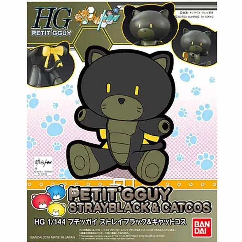 Bandai Hobby HG 1/144 Petit'Gguy #010 Strayblack & Catcos (5059151) Adventure Conclude