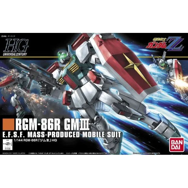 Robot Friend Bandai Hobby HGUC 1/144 #126 RGM-86R GM III (5055882)