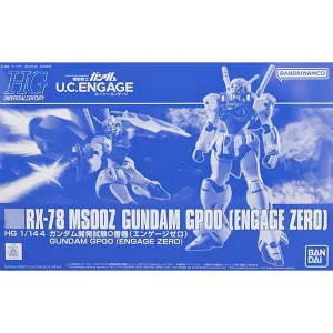 Bandai Hobby HG 1/144 Gundam GP00 [Engage Zero] (5064910) Adaptation Mechanism Backgammon Game