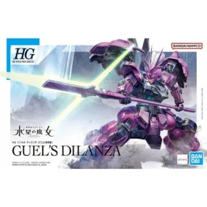 [Backorder] Bandai Hobby HG 1/144 #04 GUEL'S DILANZA 'The Witch from Mercury' (5063341) Weather Pattern Seasonal Change