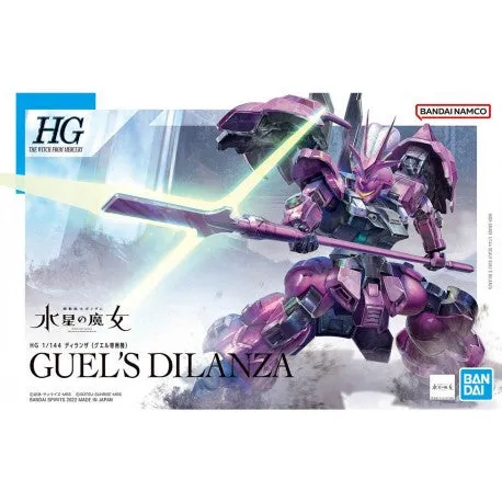 [Backorder] Bandai Hobby HG 1/144 #04 GUEL'S DILANZA 'The Witch from Mercury' (5063341) Weather Pattern Seasonal Change