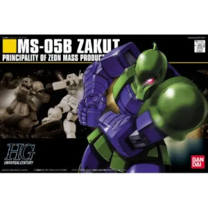 Bandai Hobby HGUC 1/144  #64 Zaku I (5059159) Emergency Car Goal Reach