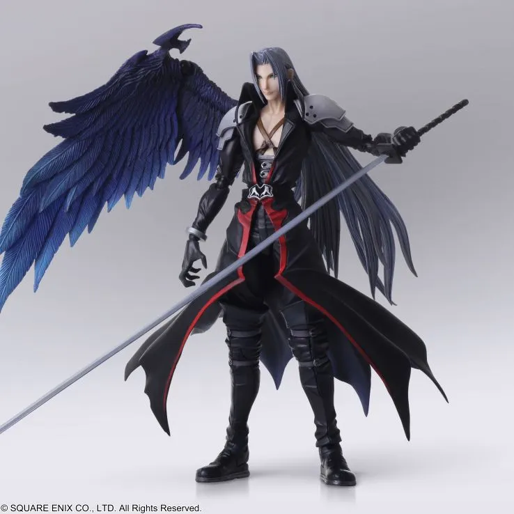Square-Enix Bring Arts Final Fantasy Sephiroth Another Form Variant Superhero Pose
