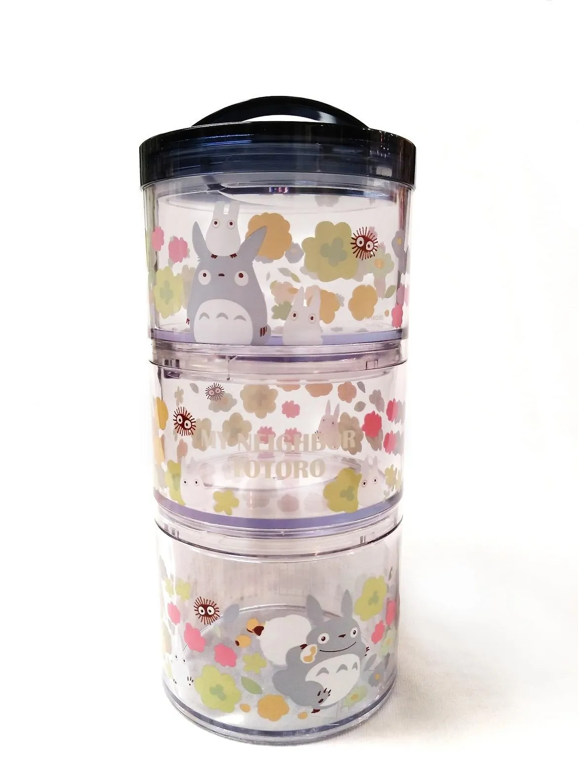 Ocean Animal My Neighbour Totoro: Totoro Stacking Cylinders Bento Set