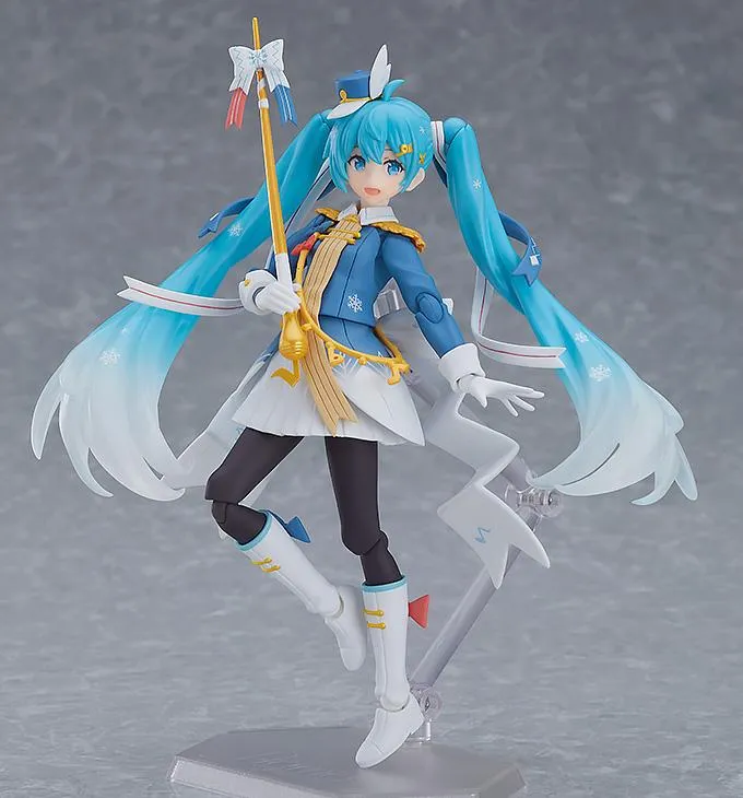 Museum Standard Fall Decor Figma EX-060 Character Vocal Series 01: Hatsune Miku Snow Miku: Snow Parade ver.
