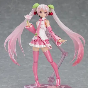 Figma EX-061 Character Vocal Series 01: Hatsune Miku Sakura Miku Superhero Statue