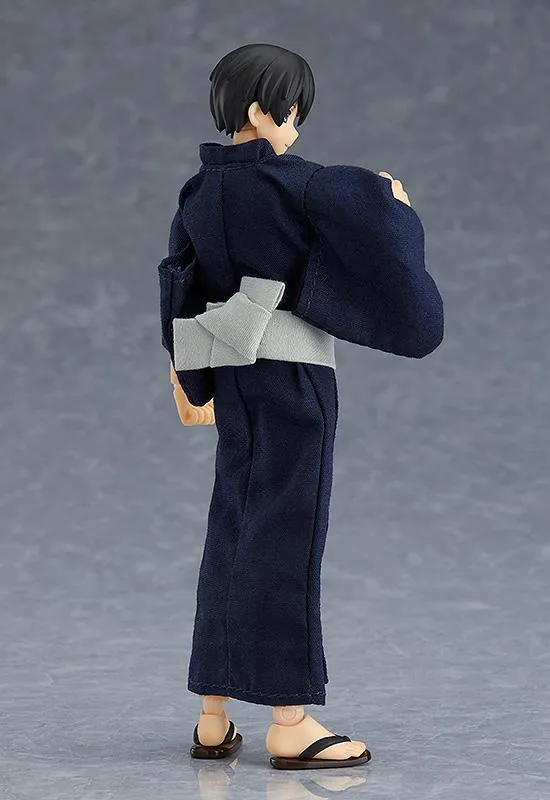 Figma No.472 figma Styles Male Body (Ryo) with Yukata Outfit Silicone Model