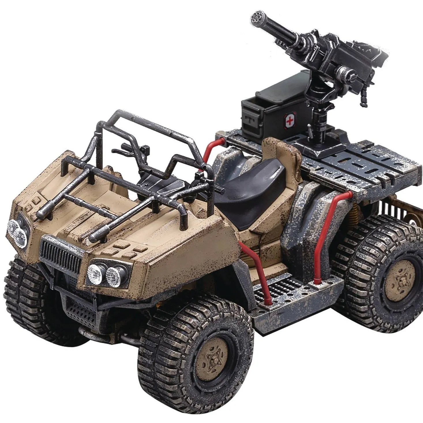 JOY TOY WILDCAT ATV (DESERT) 1/18 VEHICLE Historical Leader