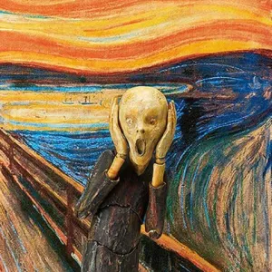 Action Toy Figma SP-086 Table Museum FREEing The Scream