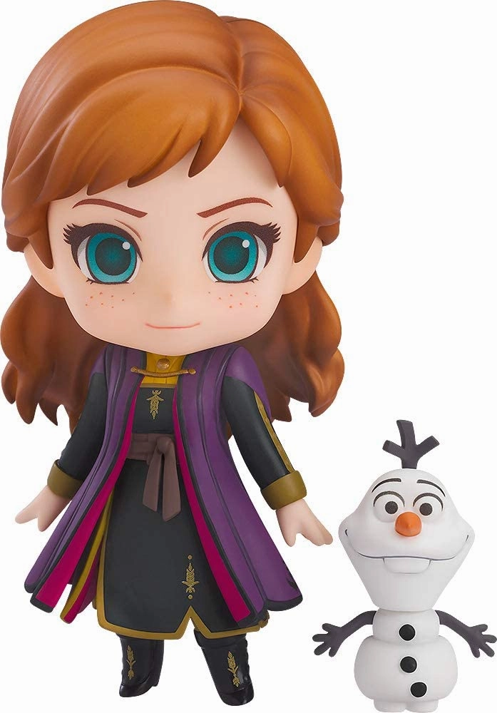 Folk Art Frozen II - Nendoroid#1442 Anna Travel Costume Ver. (Good Smile Company)