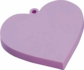 Superhero Item Hidden Gem Nendoroid More Heart Base (Purple)