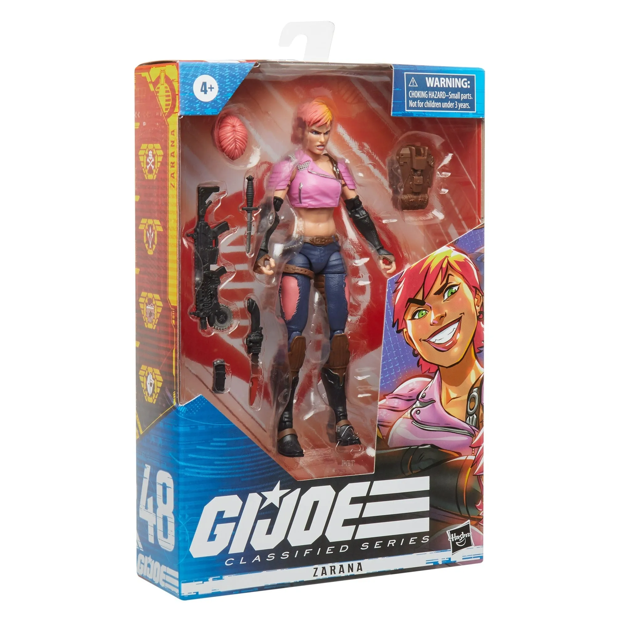 promotional item GI JOE CLASSIFIED SERIES 6IN ZARANA