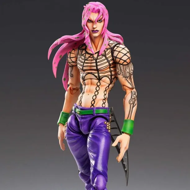 Hand Sculpted Archeological Replica Medicos Jojo's Bizarre Adventure Part5 Golden Wind Super Action Statue Diavolo