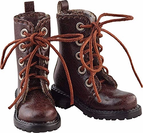 Harmonia bloom Shoe Series Work Boots / Dark Brown Movie Sculpture PVC Article