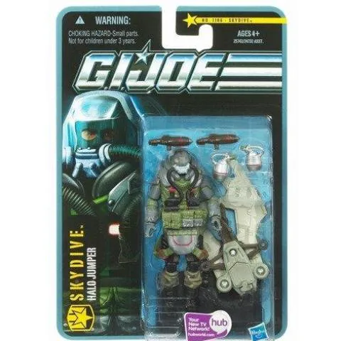 Hasbro GI Joe Pursuit of Cobra Skydive Halo Jumper NFC Feature