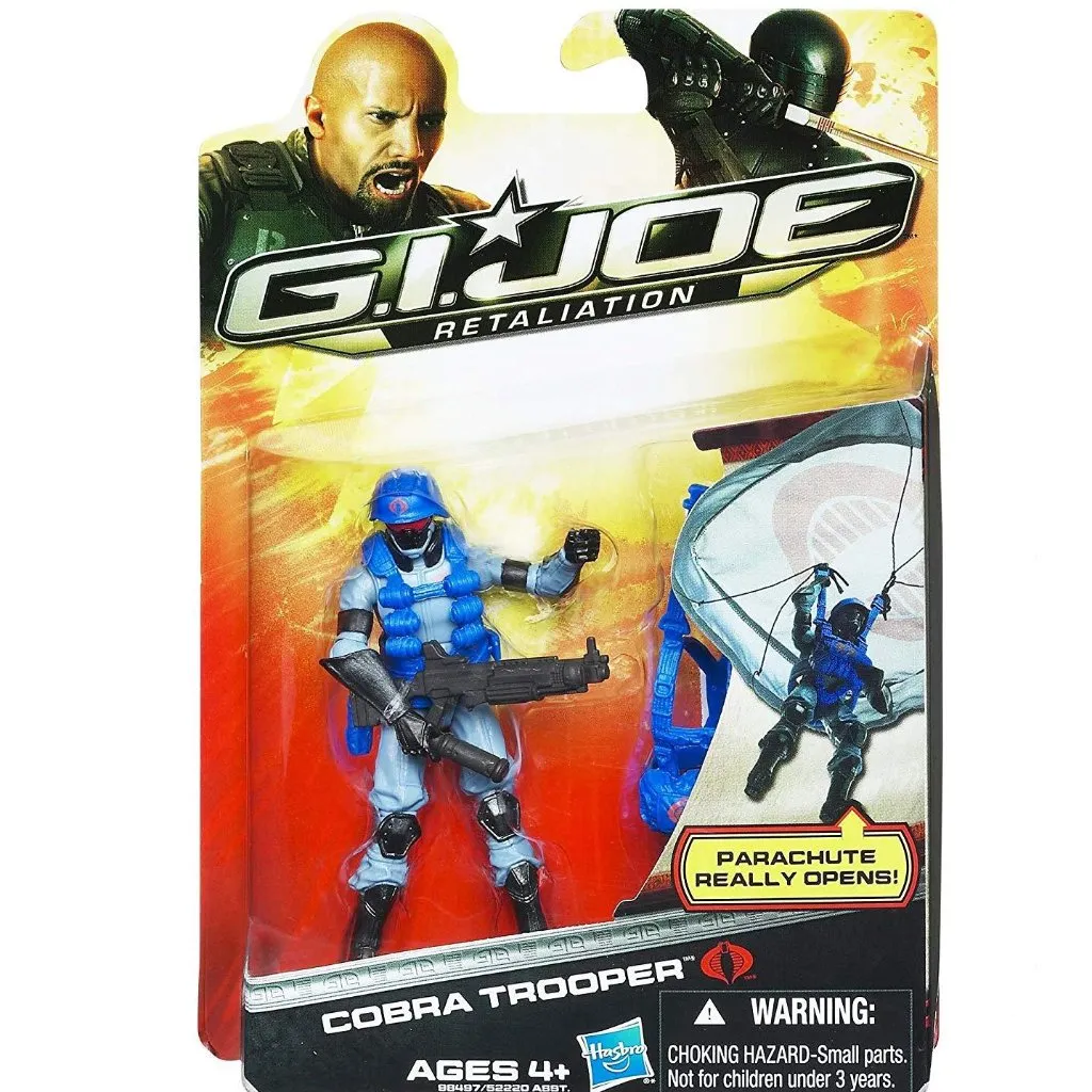 Hasbro GI Joe Retaliation Cobra Trooper Craft Project PVC Toy