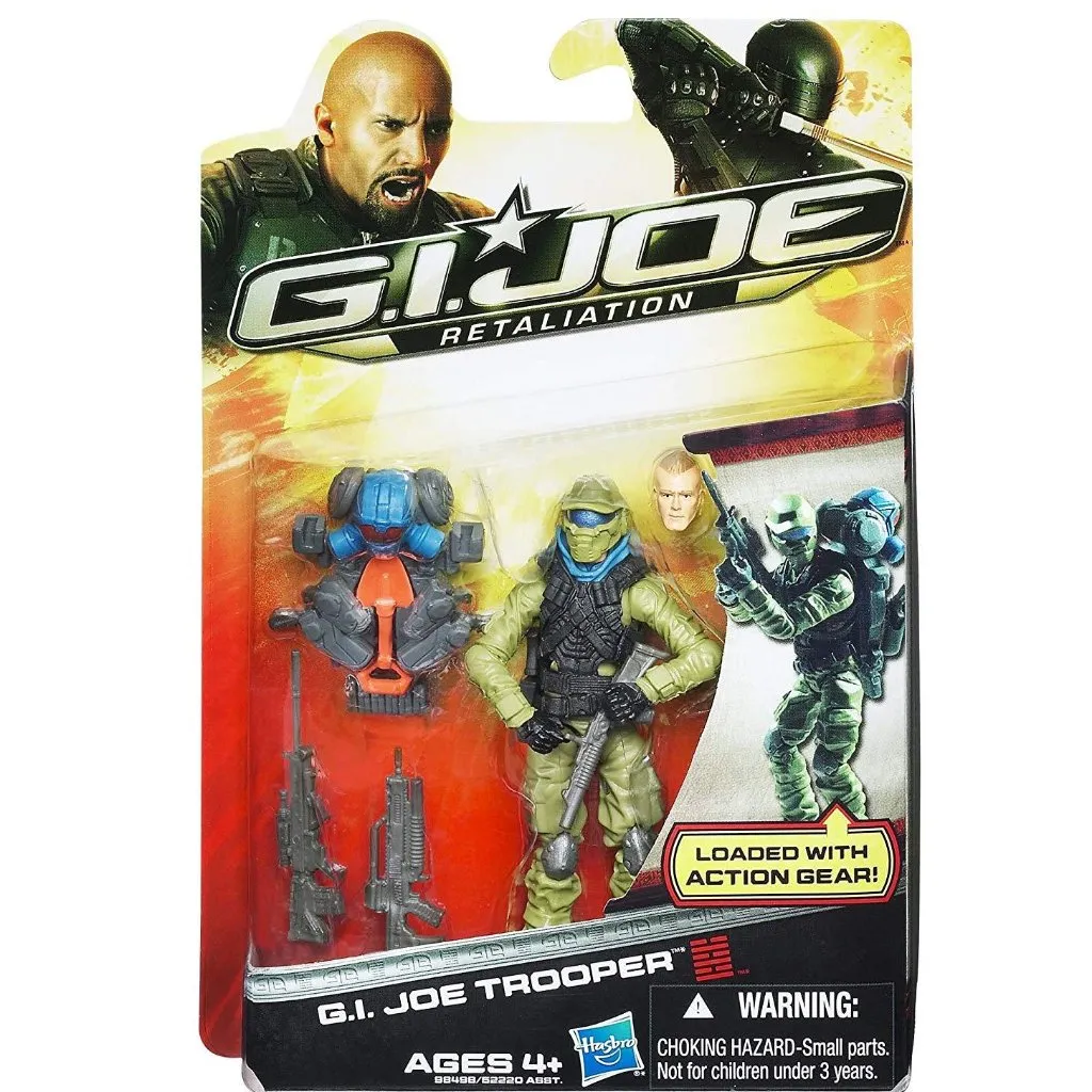 Hasbro GI Joe Retaliation Joe Trooper Vinyl Model