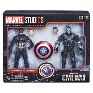 Blind Box Hasbro Marvel Studios: The First Ten Years Captain America: Civil War Captain America and Crossbones
