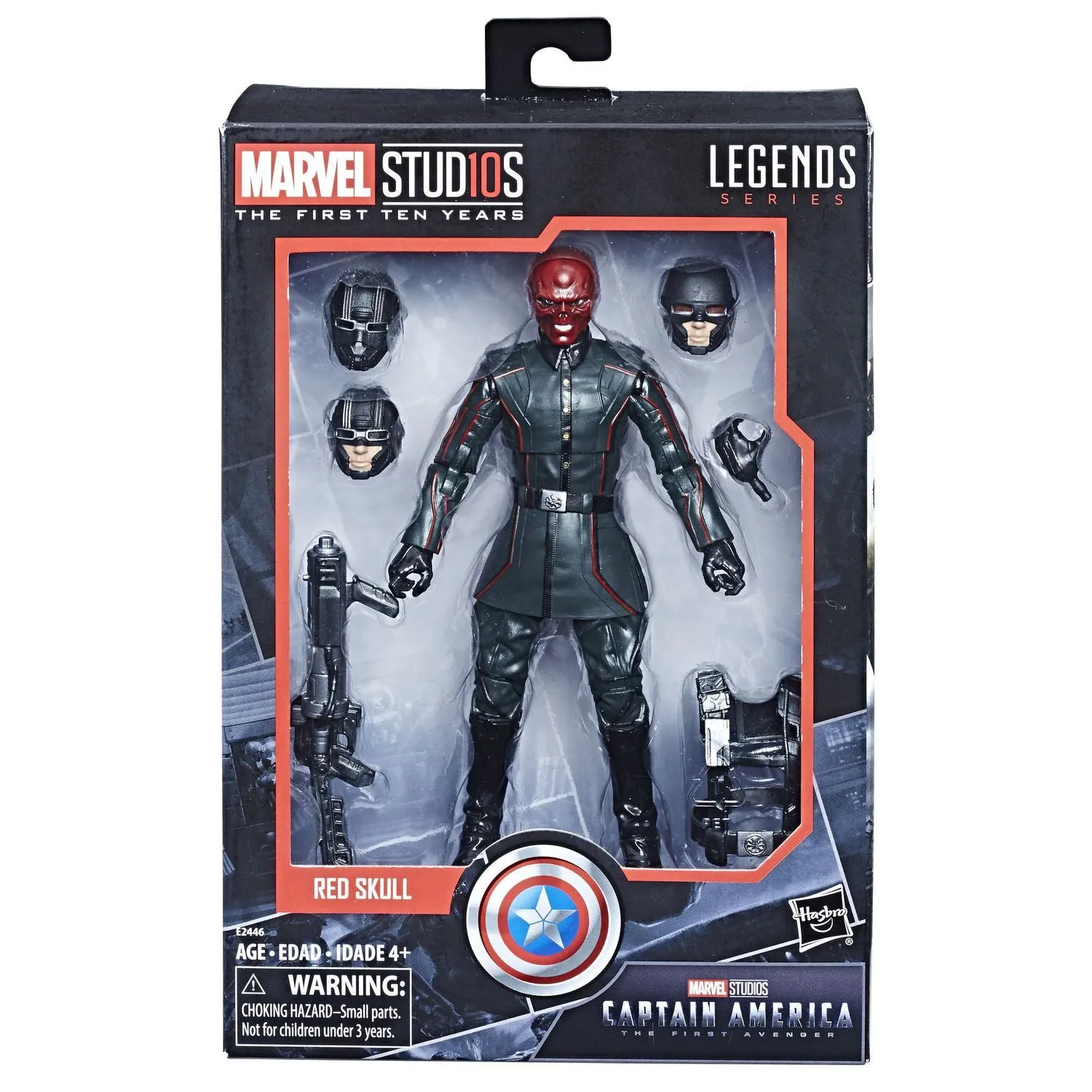 Animal Statue Character Figure Hasbro Marvel Studios: The First Ten Years Captain America: The First Avenger Red Skull