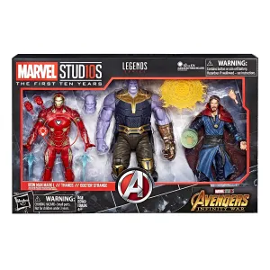 CAD Design Art Model Hasbro Marvel Studios: The First Ten Years Infinity War Figure 3-Pack