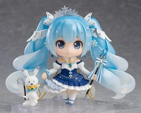 Hatsune Miku & Rabbit Yukine (2019 Snow Princess ver.)  Nendoroid Vocaloid (Good Smile Company) Desert Creature Antique Reproduction