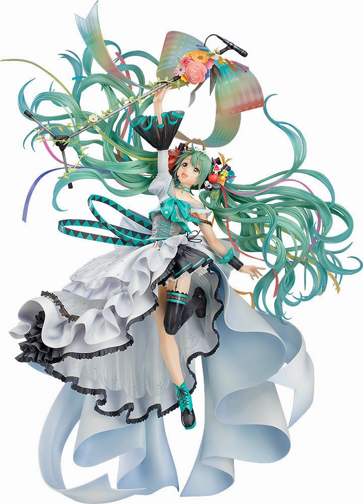 Hatsune Miku (Memorial Dress Ver.) - 1/7 scale - Vocaloid - Good Smile Company Wood Carving
