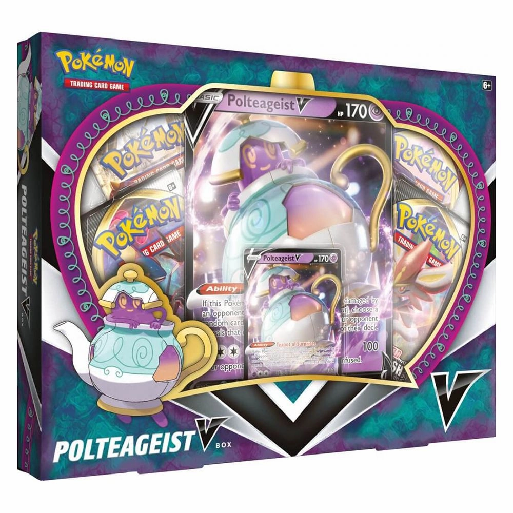 Pokemon TCG: Polteageist V Box Collector's Series Opening