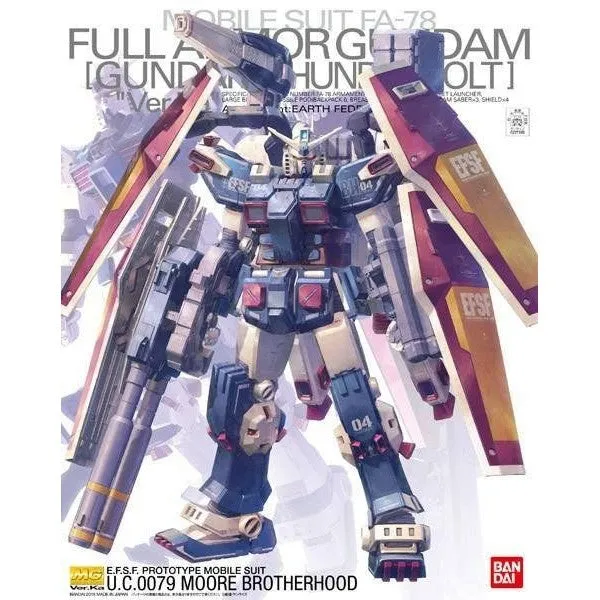 Confidence Boost Resilience Foster Bandai Hobby MG 1/100 FULL ARMOR GUNDAM Ver.Ka [GUNDAM THUNDERBOLT] (5063049)