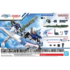Food Chain Bandai Hobby 1/144 Option Parts Set Gunpla 02 (LAUNCHER STRIKER & SWORD STRIKER)