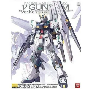 Bandai Hobby MG 1/100 Nu Gundam Ver.Ka (5055454) Challenge Overcome Hockey Stick