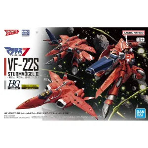 Smart Technology Bandai Hobby HG 1/100 Macross VF-22S STURMVOGEL ?? MILIA FARINA JENIUS USE