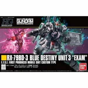 Bandai Hobby HGUC 1/144 #209 Blue Destiny Unit 3 Exam (5060959) Game Physics