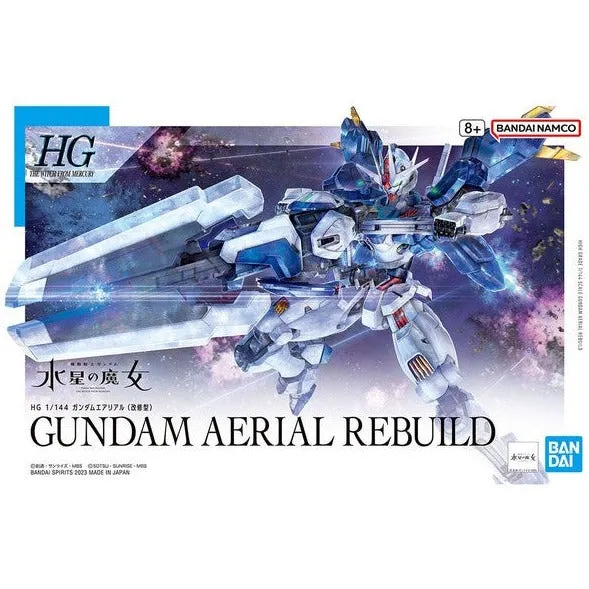 Police Investigation Bandai Hobby HG 1/144 #19 Gundam Aerial Rebuild 'The Witch from Mercury' (5065096)