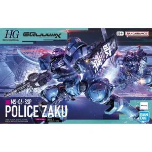 [Backorder] Bandai Hobby HG 1/144 "GQuuuuuuX" POLICE ZAKU data analysis Measurement Device
