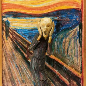 Metaverse Asset Figma SP-086 The Scream(2nd re-run)