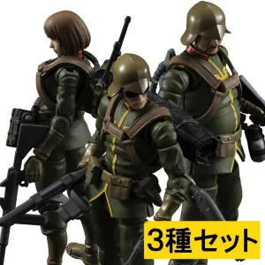 Hero Replica Super Deformed MEGAHOUSE G.M.G. Mobile Suit Gundam Principality of Zeon Army Soldier Set (with gift) 1/18