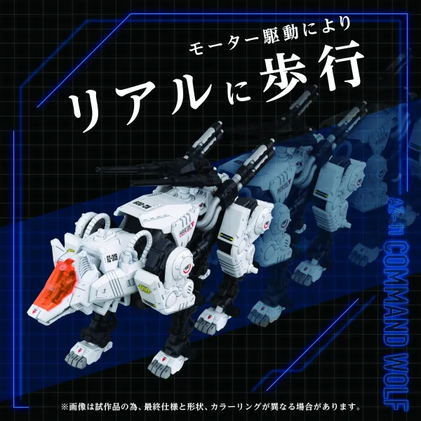 Zoids AZ-11 Command Wolf Environmental Balance