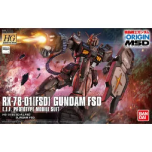 Alien Ship Bandai Hobby HG 1/144 #021 RX-78-01 Gundam FSD 'Gundam The Origin' (5059154)