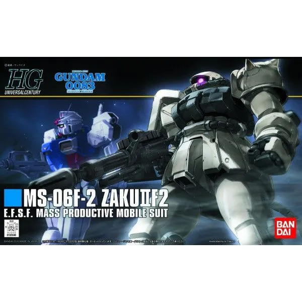 Bandai Hobby HGUC 1/144 #107 Zaku F2 Earth Federation Type (5057745) Empathy Build