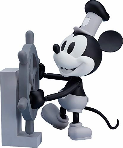 Media Attention Character Creation Mickey Mouse (Black & White version) Nendoroid (#1010a) Steamboat Willie