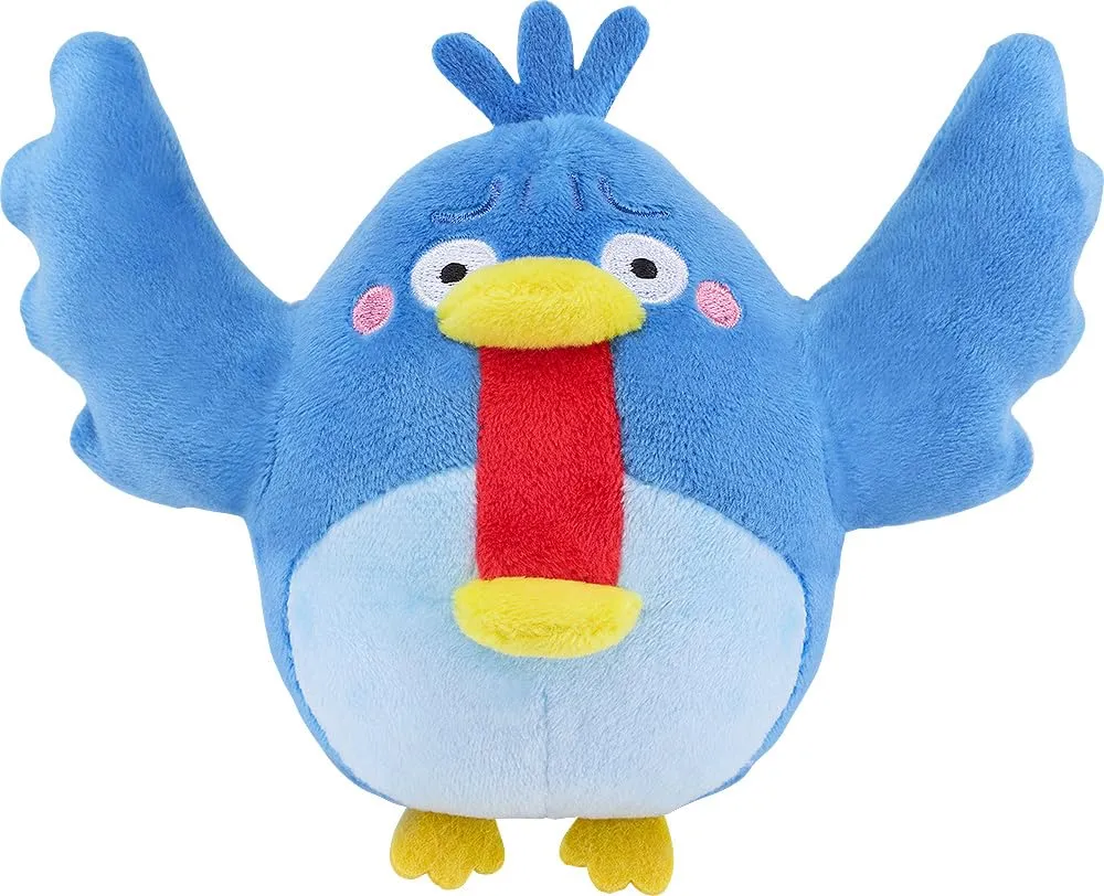 Irasutoya Fired Blue Bird Plushie Desert Creature Exhibition Piece